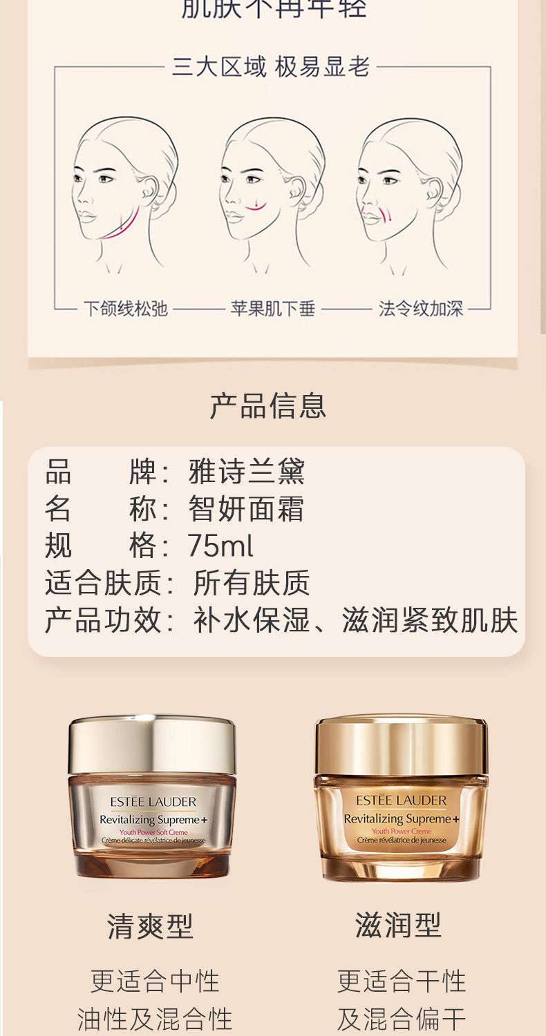 ESTEELAUDER雅诗兰黛多效智妍面霜(清爽版)75ml 有效期到2027.9,詳情圖 6
