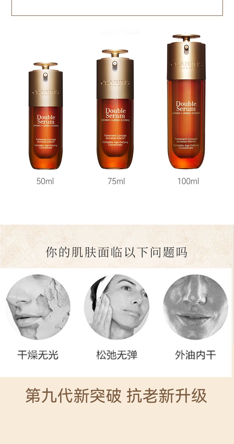 CLARINS娇韵诗双萃赋活修护精华50ml(第九代),詳情圖 6
